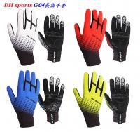 C22-39_DH sports【G04長指手套】白 紅 藍 黃  M  L  XL