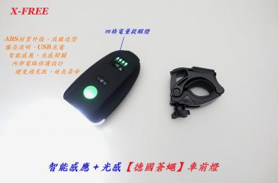 C01-33_X-FREE 智能感應 + 光感【德國蒼蠅】車前燈